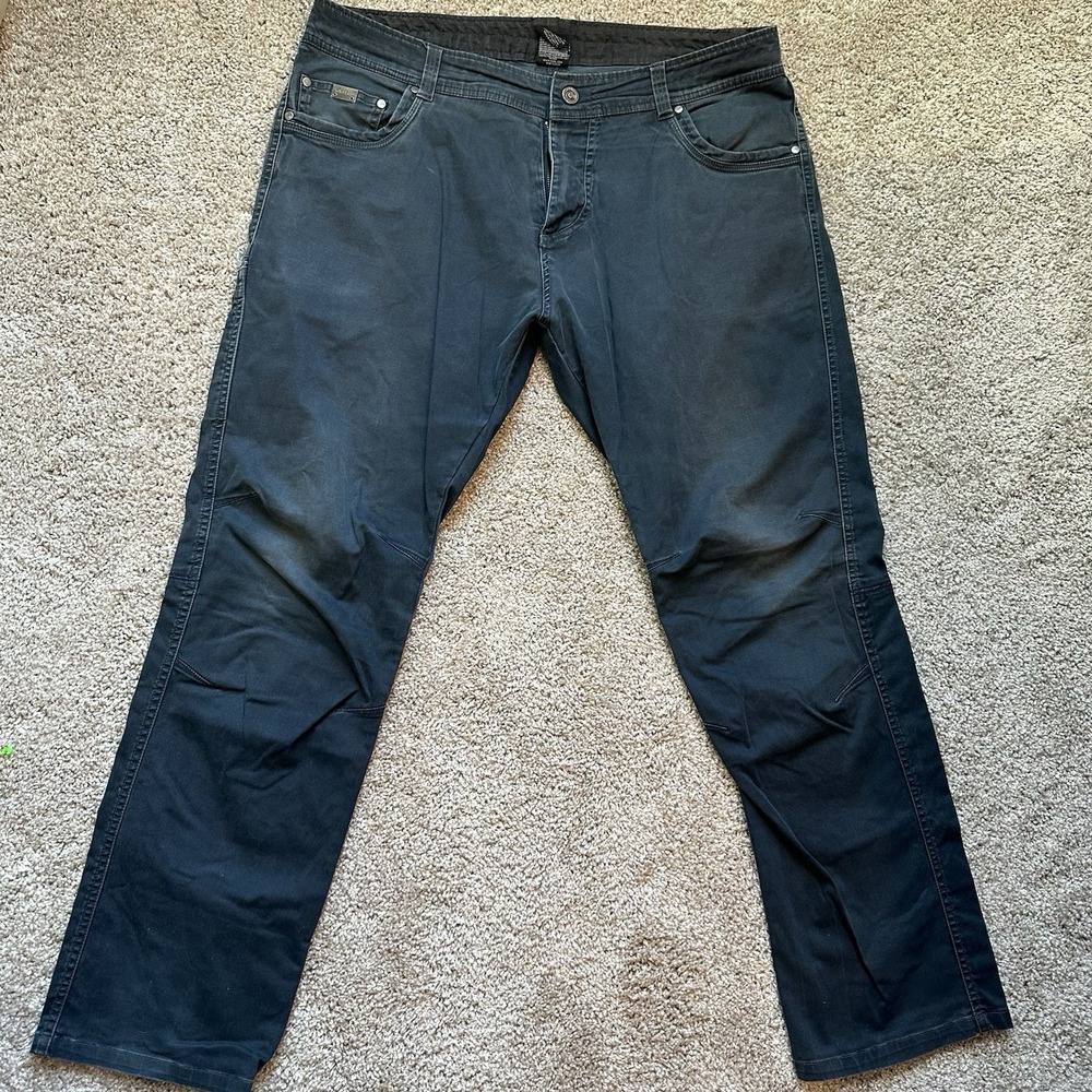 Kuhl Lightweight Outdoor Pants Mens 36/32 Hiking Gorpcore Patina Dye A52